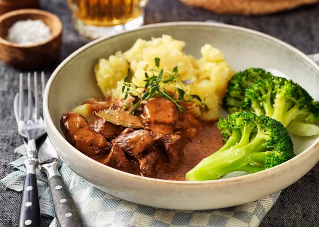 Köttgryta med timjan